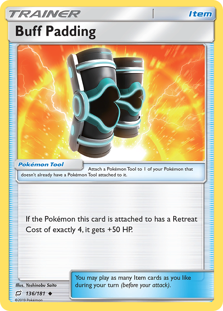 Buff Padding - 136/181 - Team Up SM9 - Uncommon