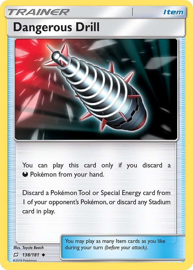 Dangerous Drill - 138/181 - Team Up SM9 - Uncommon
