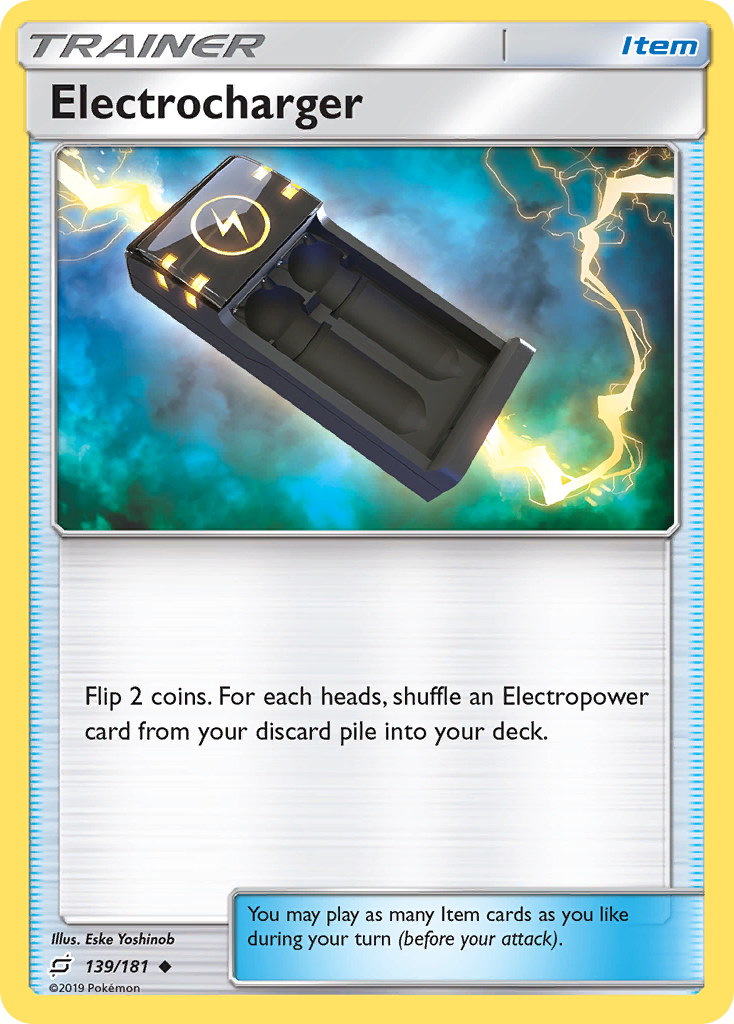 Electrocharger - 139/181 - Team Up SM9 - Uncommon