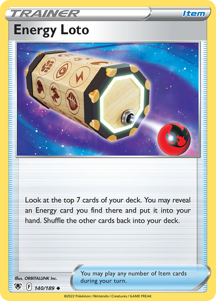 Energy Loto - 140/189 - Astral Radiance SWSH10 - Uncommon