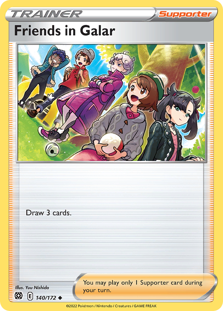 Friends in Galar - 140/172 - Brilliant Stars SWSH9 - Uncommon