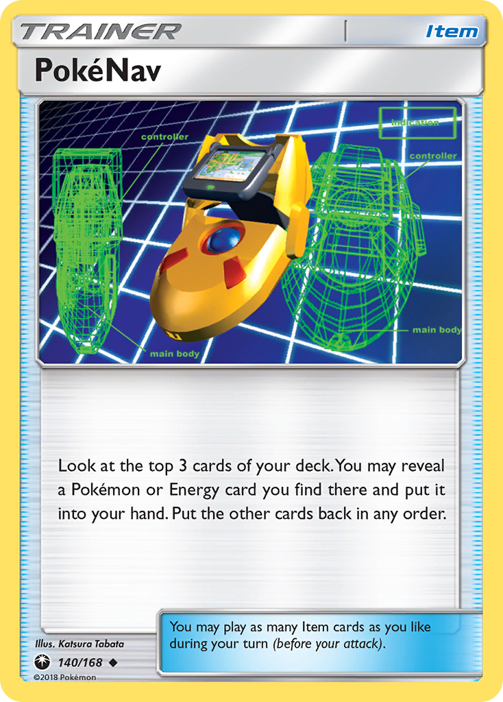 PokéNav - 140/168 - Celestial Storm SM7 - Uncommon