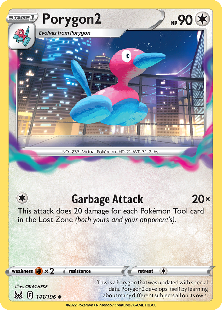 Porygon2 - 141/196 - Lost Origin SWSH11 - Uncommon