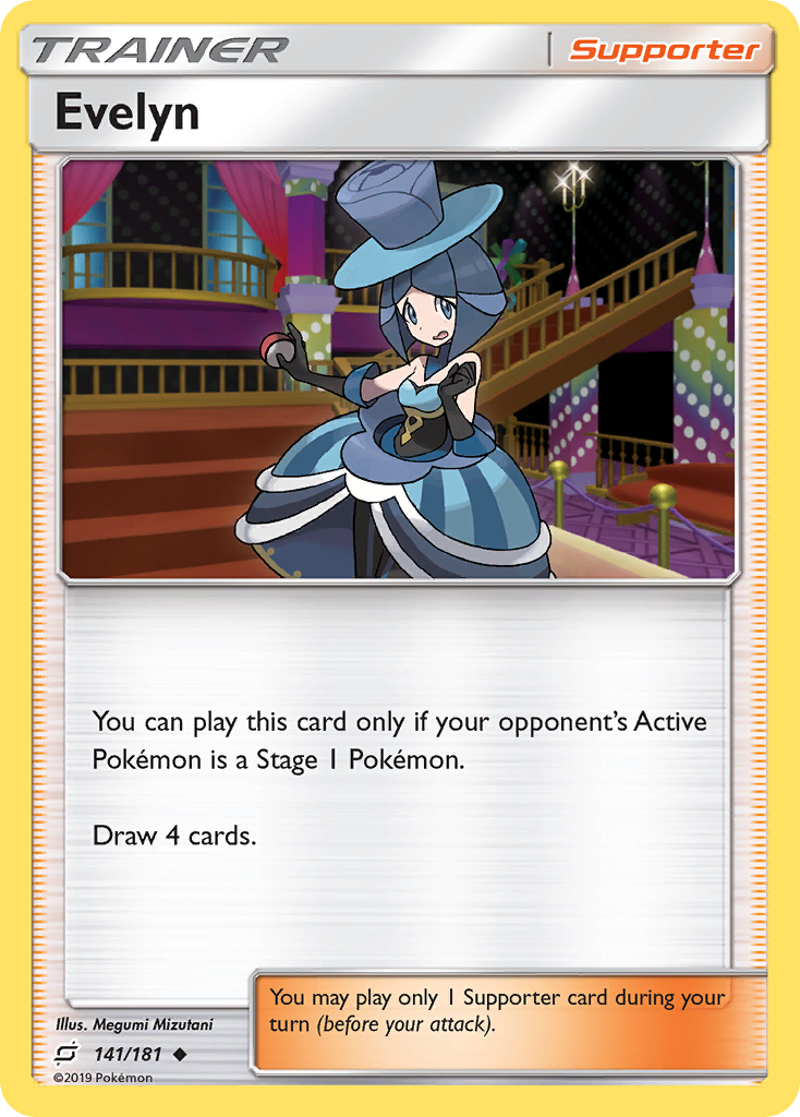 Evelyn - 141/181 - Team Up SM9 - Uncommon
