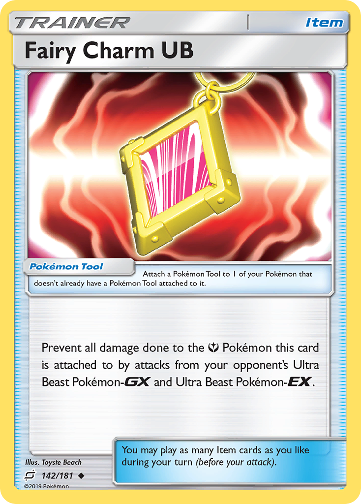 Fairy Charm UB - 142/181 - Team Up SM9 - Uncommon