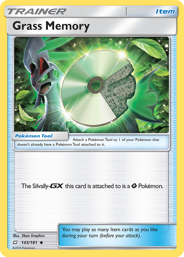 Grass Memory - 143/181 - Team Up SM9 - Uncommon