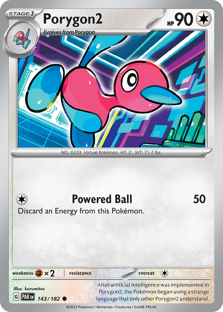 Porygon2 - 143/182 - Paradox Rift SV4 - Common