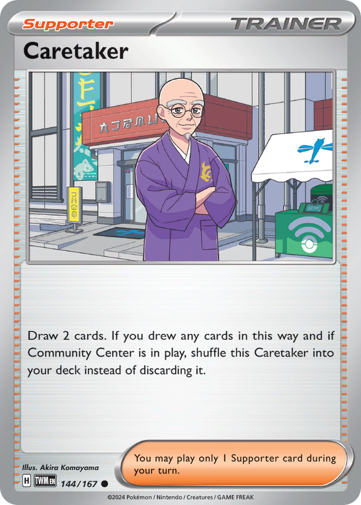 Caretaker - 144/167 - Twilight Masquerade SV6 - Common