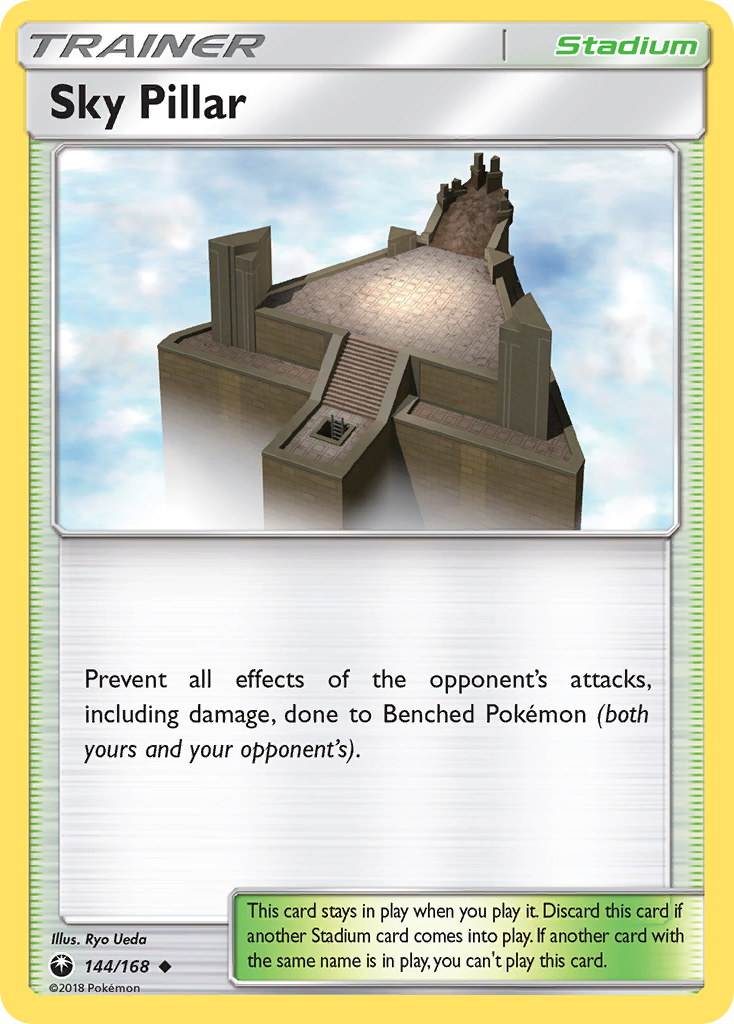 Sky Pillar - 144/168 - Celestial Storm SM7 - Uncommon