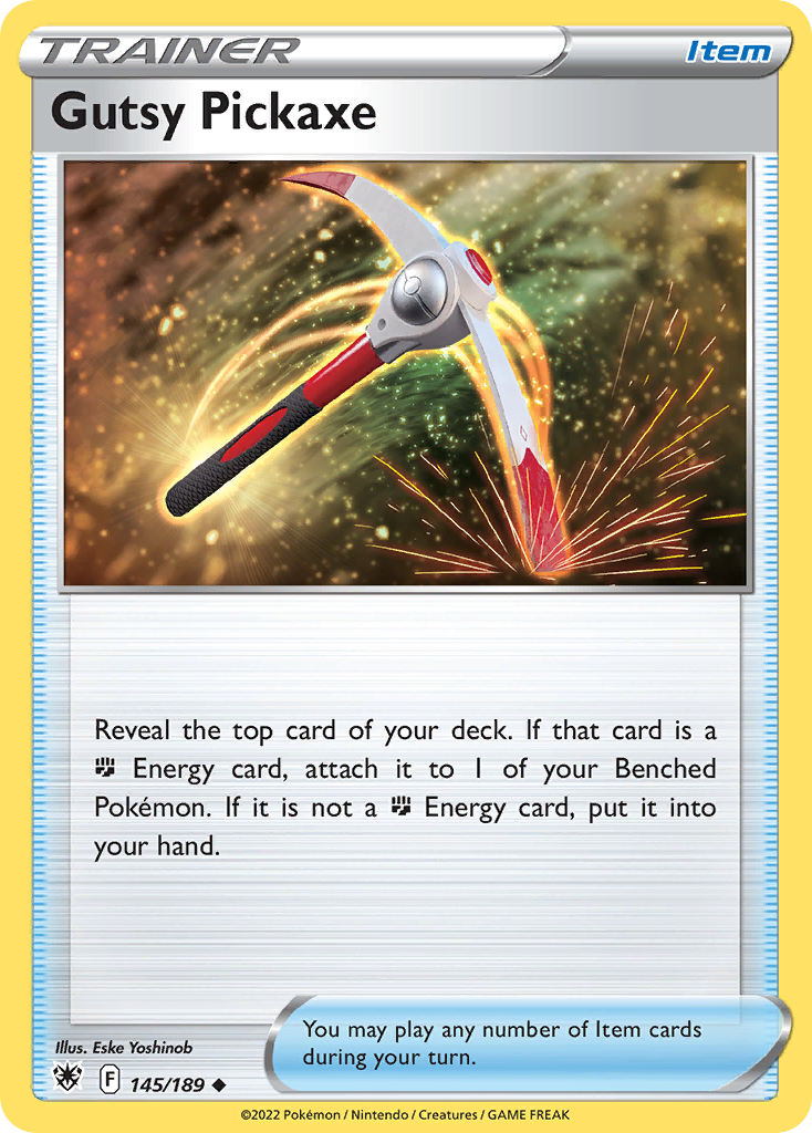 Gutsy Pickaxe - 145/189 - Astral Radiance SWSH10 - Uncommon