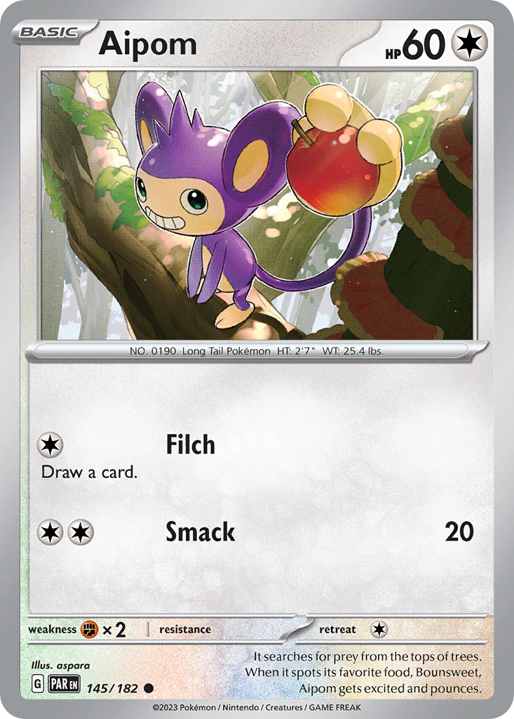 Aipom - 145/182 - Paradox Rift SV4 - Common