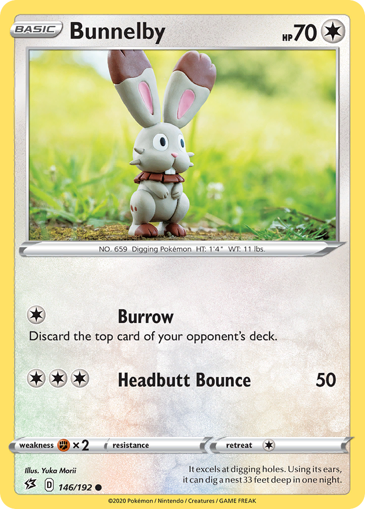 Bunnelby - 146/192 - Rebel Clash SWSH2 - Common