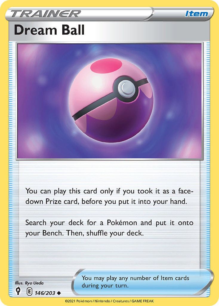Dream Ball - 146/203 - Evolving Skies SWSH7 - Uncommon