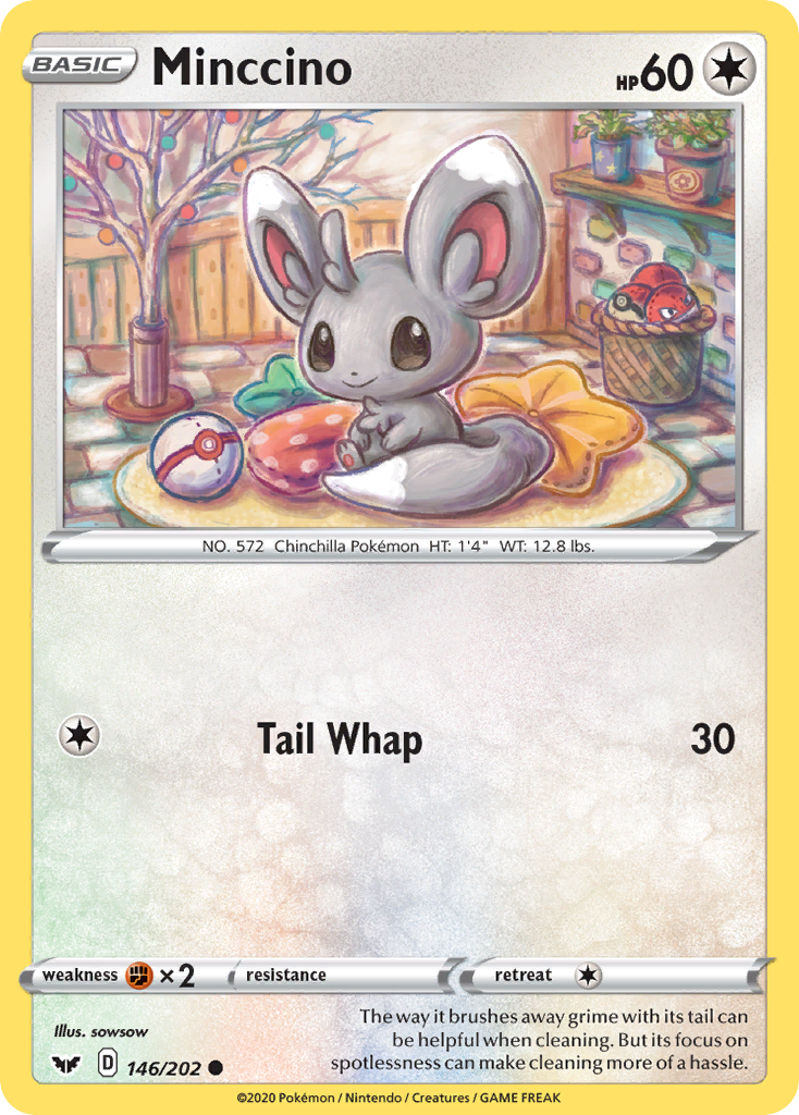 Minccino - 146/202 - Sword & Shield SWSH1 - Common