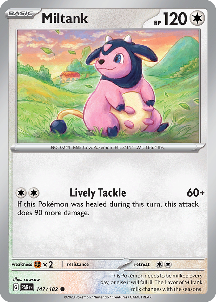 Miltank - 147/182 - Paradox Rift SV4 - Common