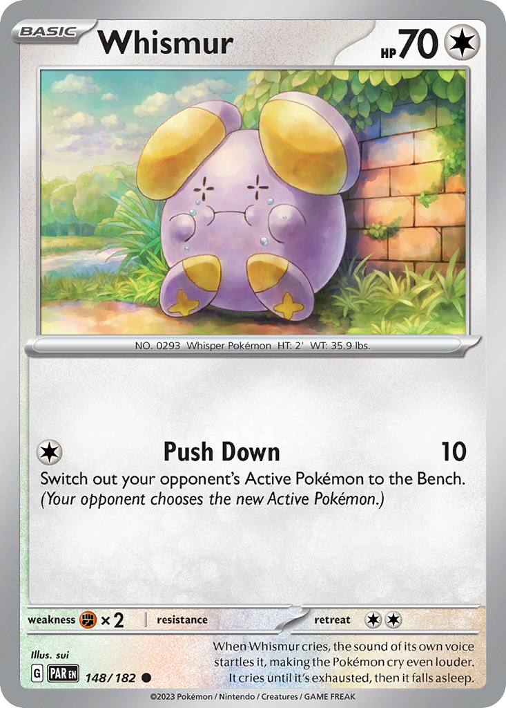 Whismur - 148/182 - Paradox Rift SV4 - Common