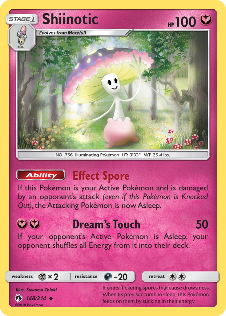 Shiinotic - 148/214 - Lost Thunder SM8 - Uncommon