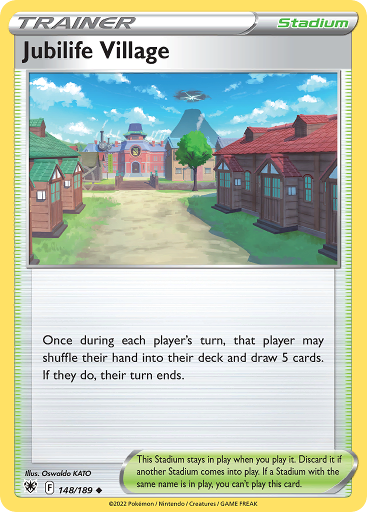 Jubilife Village - 148/189 - Astral Radiance SWSH10 - Uncommon