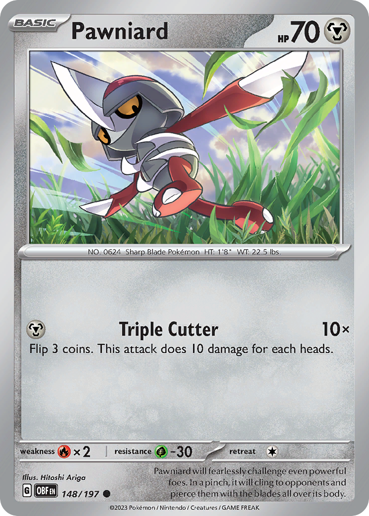 Pawniard - 148/197 - Obsidian Flames SV3 - Common