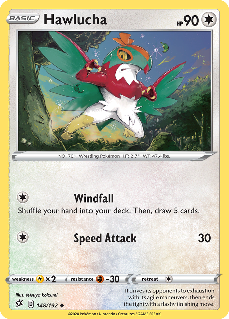 Hawlucha - 148/192 - Rebel Clash SWSH2 - Uncommon