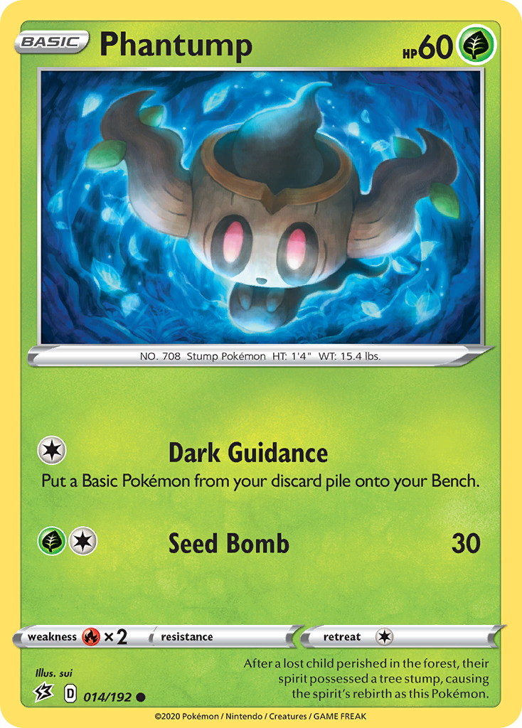 Phantump - 14/192 - Rebel Clash SWSH2 - Common