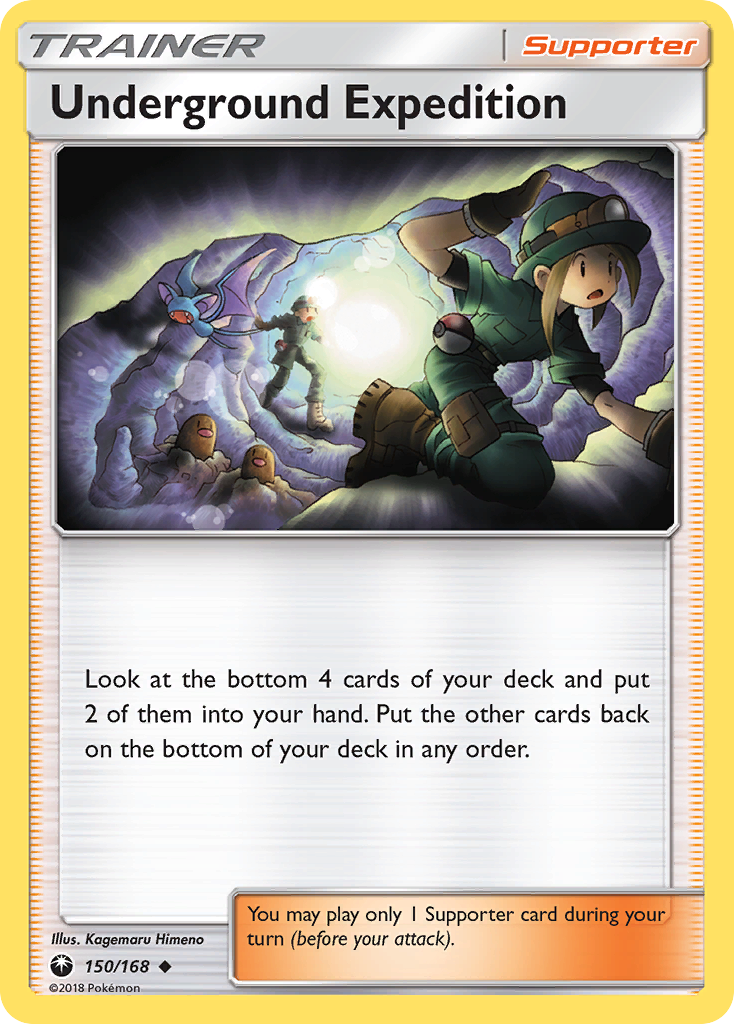 Underground Expedition - 150/168 - Celestial Storm SM7 - Uncommon
