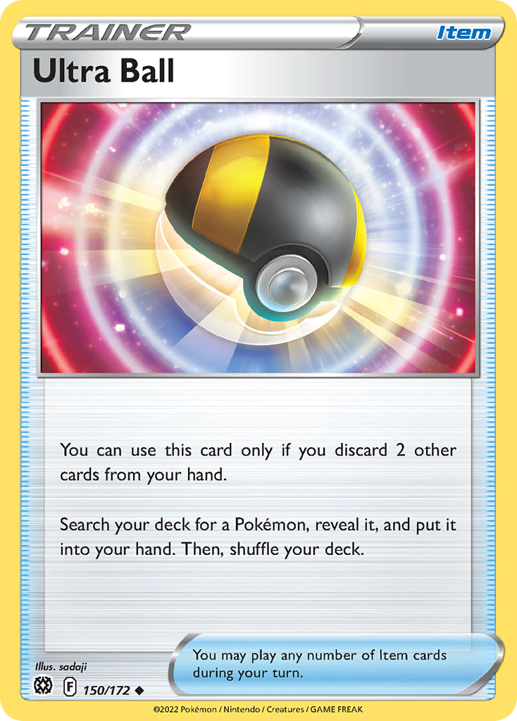 Ultra Ball - 150/172 - Brilliant Stars SWSH9 - Uncommon