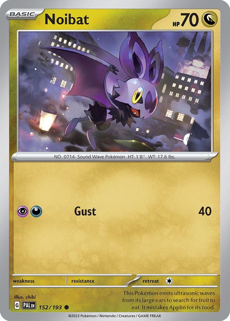 Noibat - 152/193 - Paldea Evolved SV2 - Common
