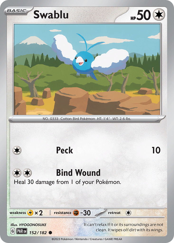 Swablu - 152/182 - Paradox Rift SV4 - Common
