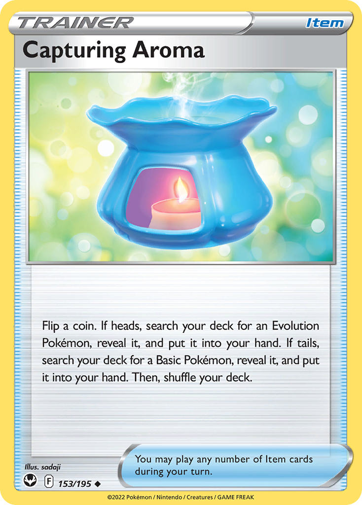 Capturing Aroma - 153/195 - Silver Tempest SWSH12 - Uncommon