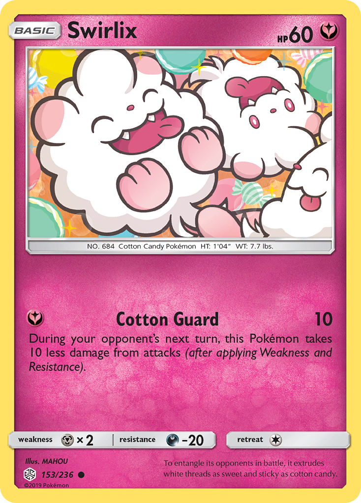 Swirlix - 153/236 - Cosmic Eclipse SM12 - Common