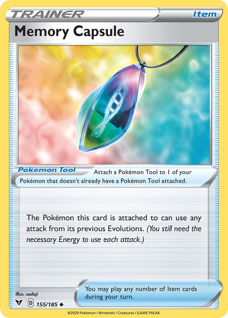 Memory Capsule - 155/185 - Vivid Voltage SWSH4 - Uncommon