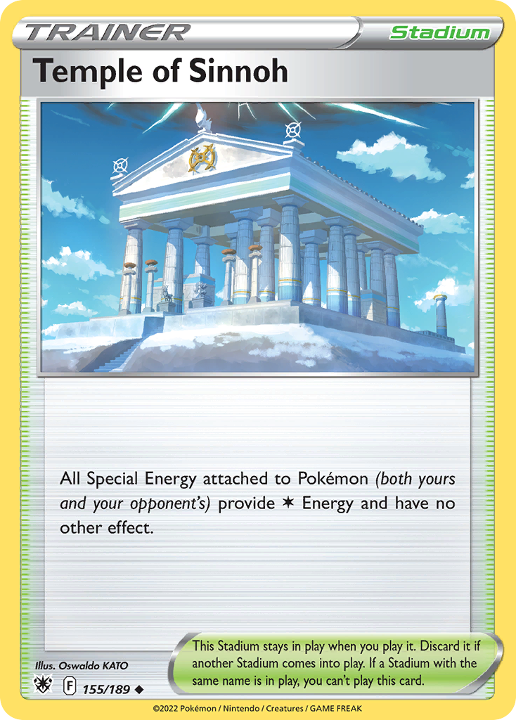 Temple of Sinnoh - 155/189 - Astral Radiance SWSH10 - Uncommon
