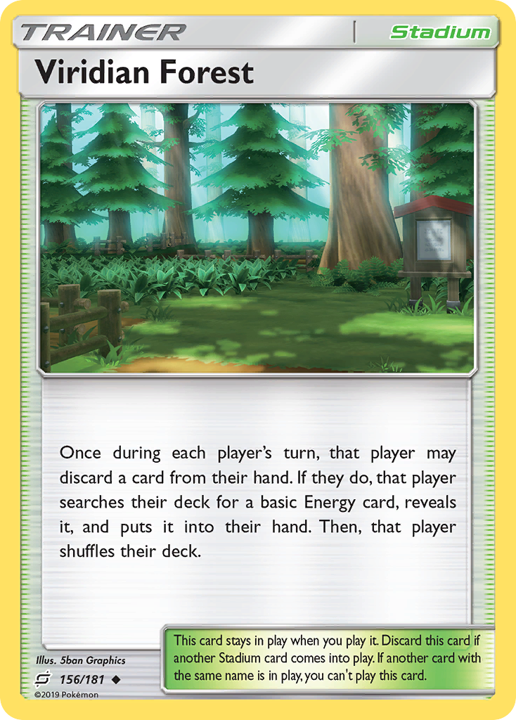 Viridian Forest - 156/181 - Team Up SM9 - Uncommon