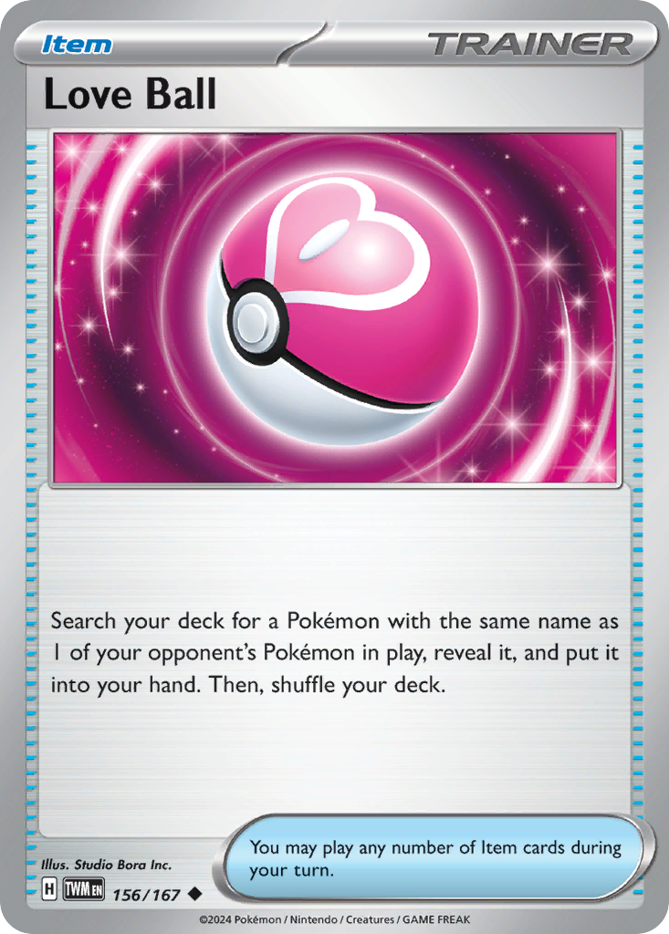 Love Ball - 156/167 - Twilight Masquerade SV6 - Uncommon