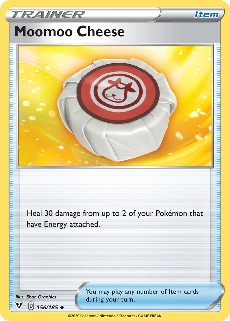 Moomoo Cheese - 156/185 - Vivid Voltage SWSH4 - Uncommon