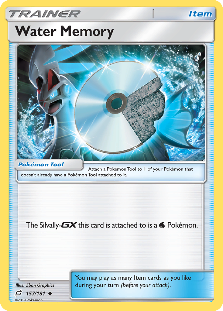 Water Memory - 157/181 - Team Up SM9 - Uncommon