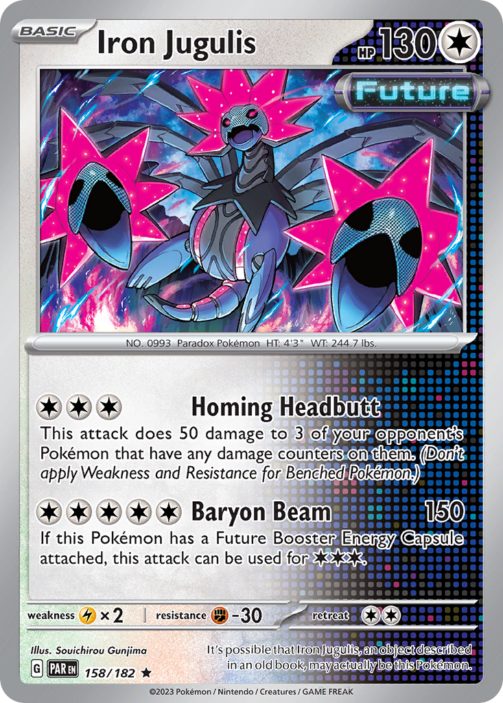 Iron Jugulis - 158/182 - Paradox Rift SV4 - Rare