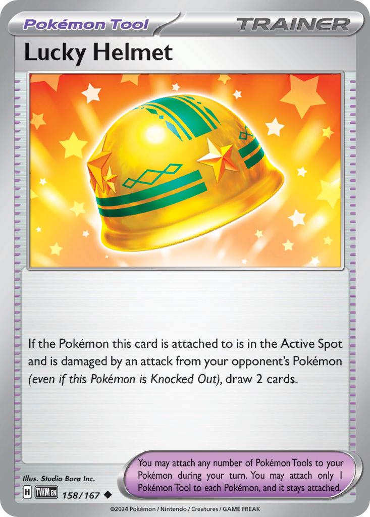 Lucky Helmet - 158/167 - Twilight Masquerade SV6 - Uncommon