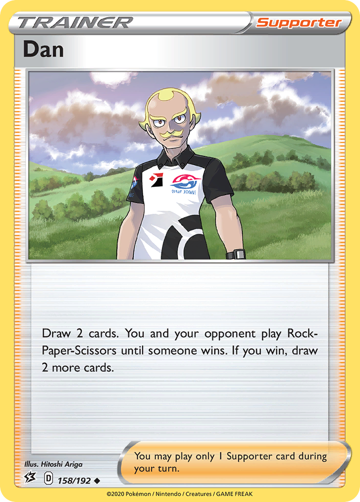 Dan - 158/192 - Rebel Clash SWSH2 - Uncommon