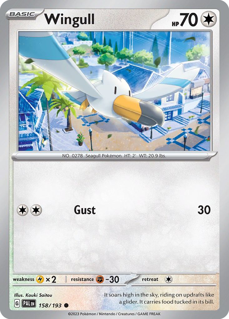 Wingull - 158/193 - Paldea Evolved SV2 - Common