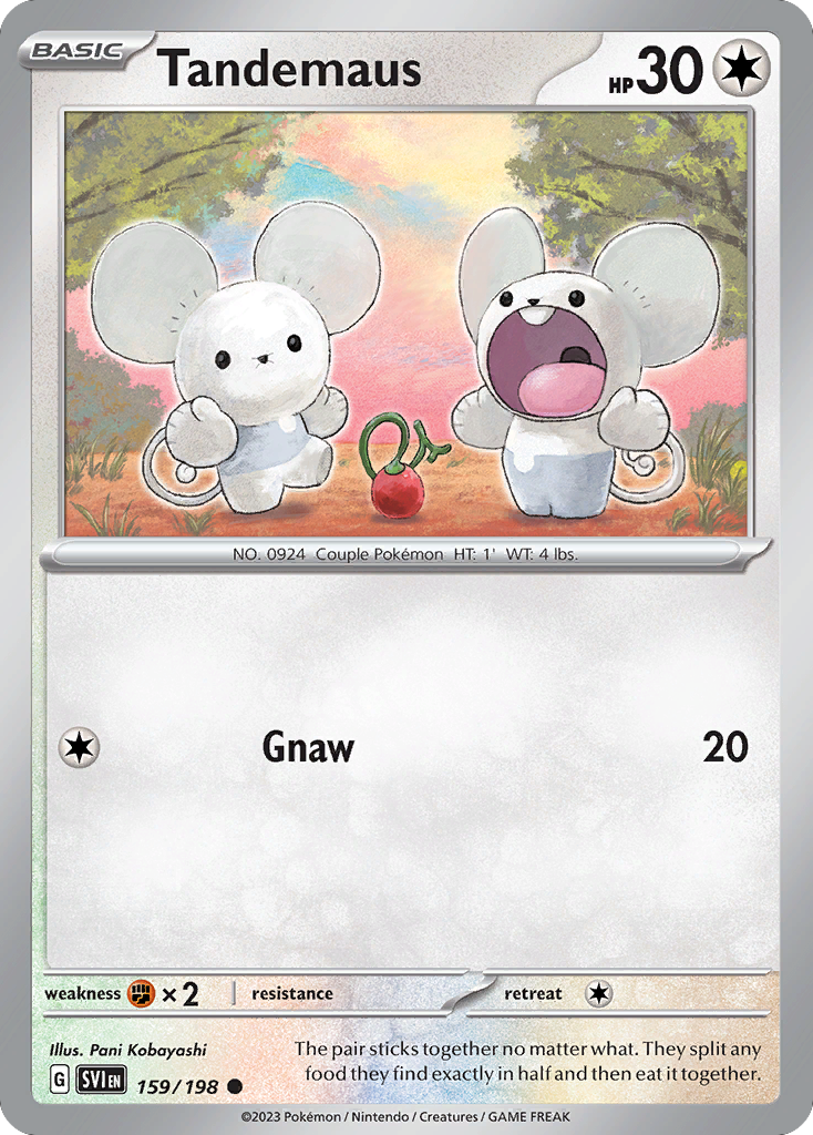 Tandemaus - 159/198 - Scarlet & Violet SV1 - Common