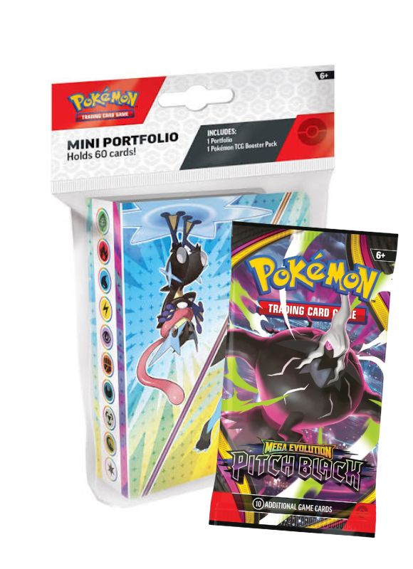 Pokemon: Mini Portfolio Pitch Black (INGLES)