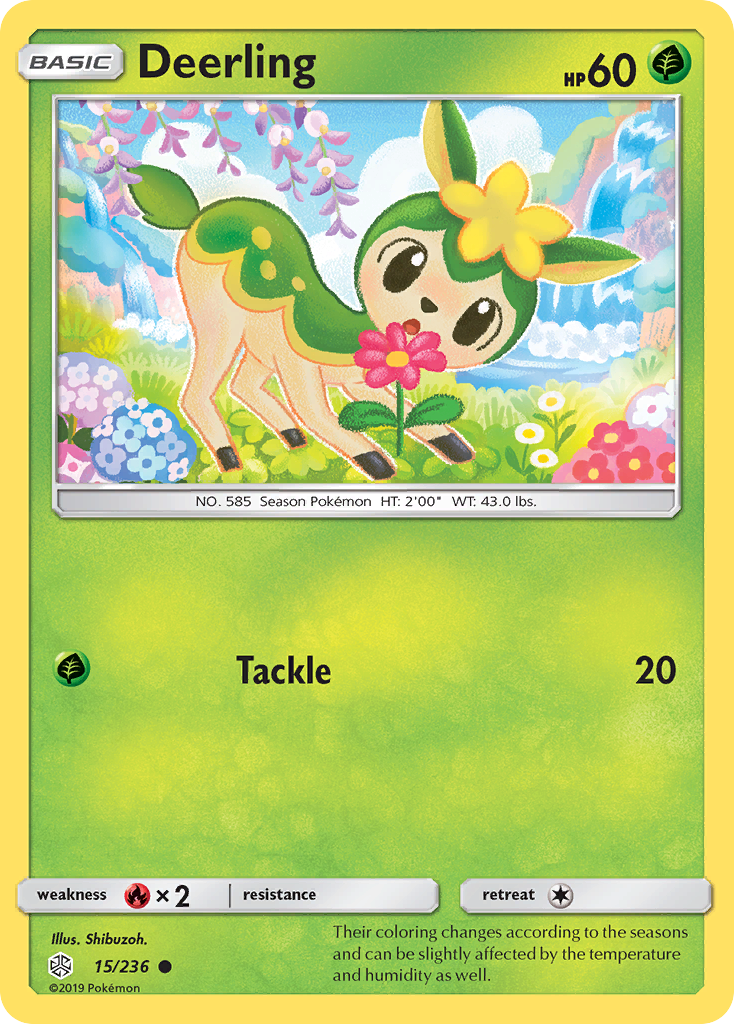 Deerling - 15/236 - Cosmic Eclipse SM12 - Common
