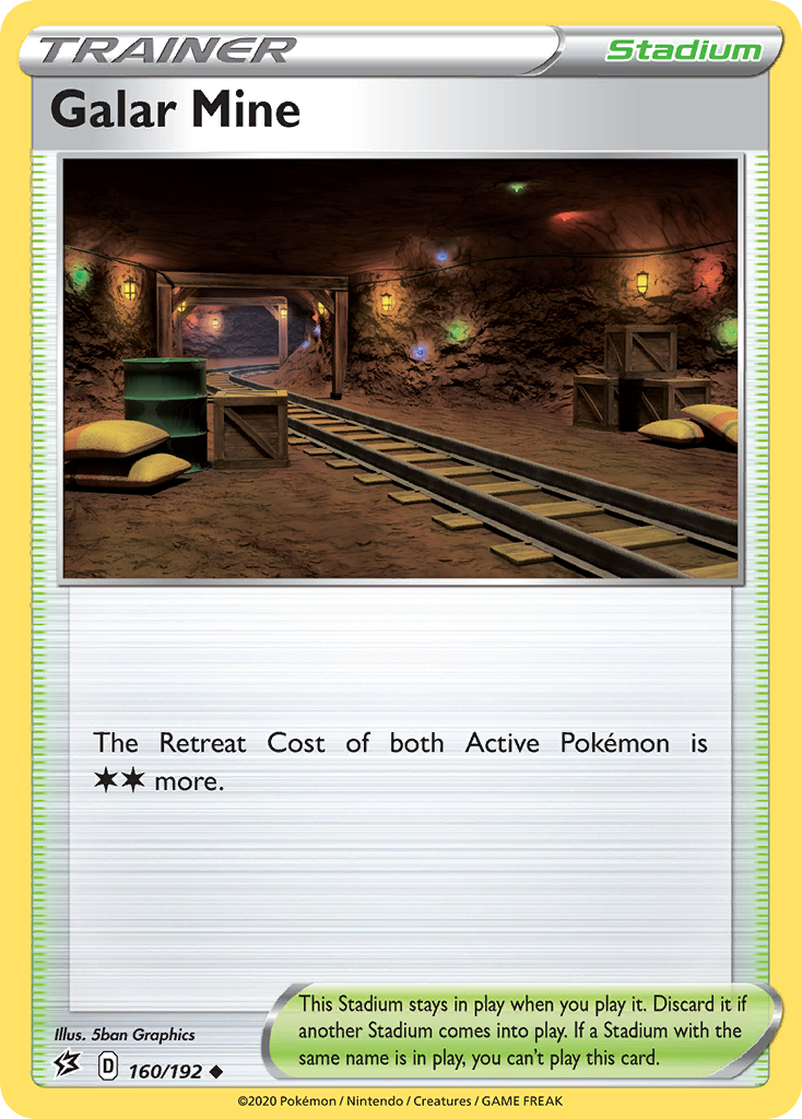 Galar Mine - 160/192 - Rebel Clash SWSH2 - Uncommon