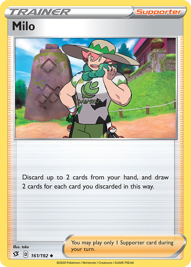 Milo - 161/192 - Rebel Clash SWSH2 - Uncommon