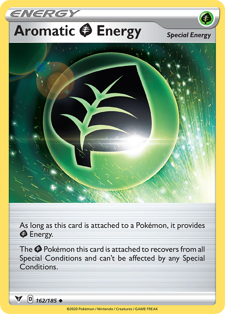 Aromatic Grass Energy - 162/185 - Vivid Voltage SWSH4 - Uncommon
