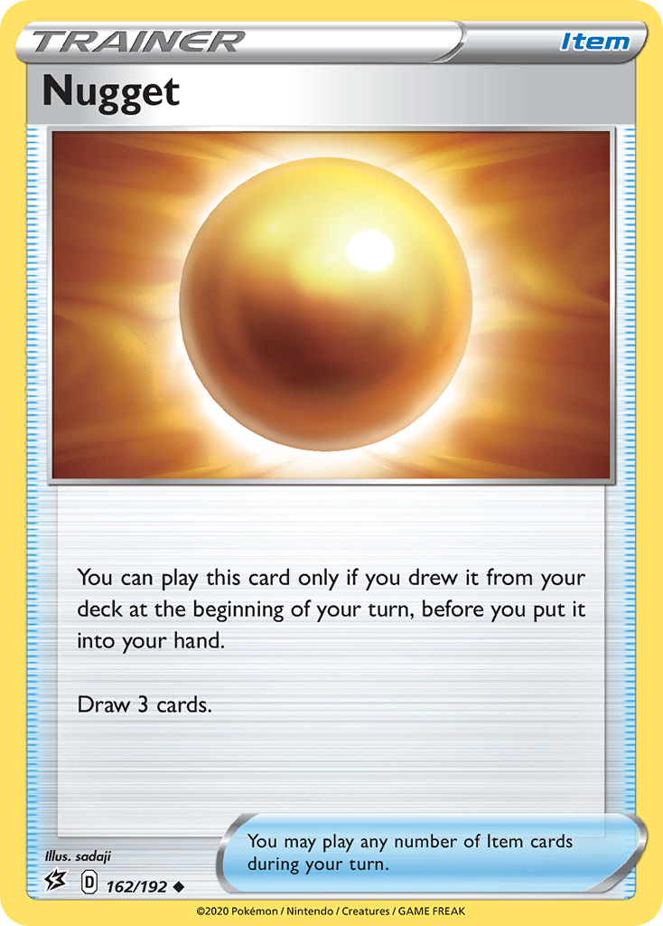 Nugget - 162/192 - Rebel Clash SWSH2 - Uncommon