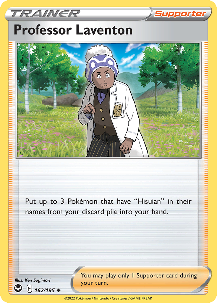 Professor Laventon - 162/195 - Silver Tempest SWSH12 - Uncommon