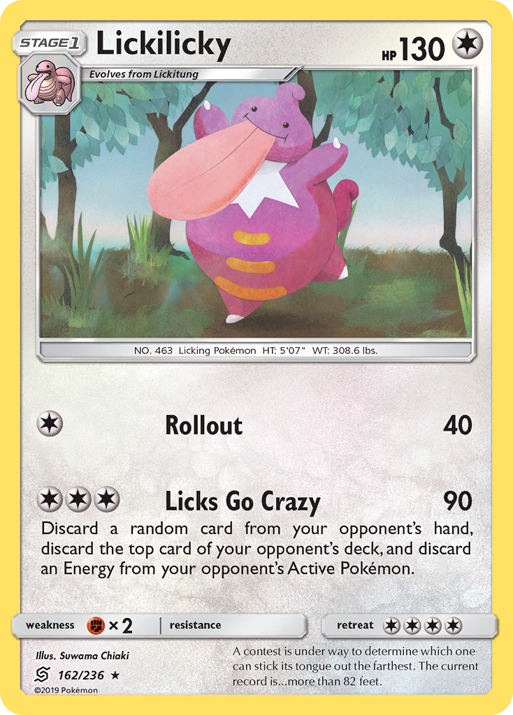 Lickilicky - 162/236 - Unified Minds SM11 - Rare